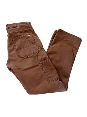 Dickies FLEX Regular Fit. Brown Workwear Carpenter Trousers. 30 x 32”.